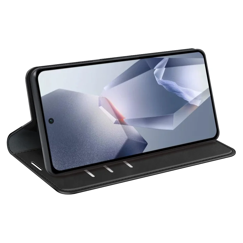 For OnePlus Ace 5 Pro 5G / Ace 5 5G / 13R 5G Case Skin Touch Leather Wallet Phone Cover - Black