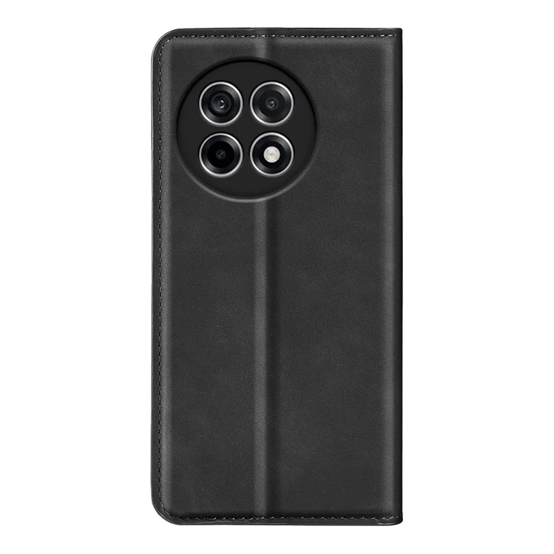 For OnePlus Ace 5 Pro 5G / Ace 5 5G / 13R 5G Case Skin Touch Leather Wallet Phone Cover - Black