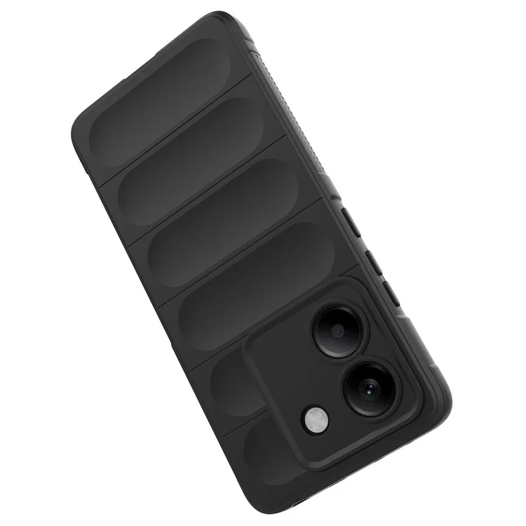 For Xiaomi Poco M7 Pro 5G Case Anti-Drop Soft TPU Rugged Phone Back Cover - Light Grey
