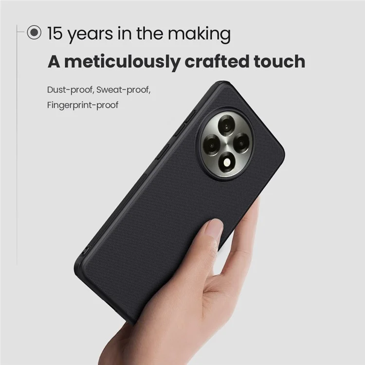 NILLKIN Bouclier Mat Pro pour OnePlus 13R 5G / Ace 5 5G / Ace 5 Pro 5G Étui Compatible avec MagSafe PC + TPU Coque de Téléphone