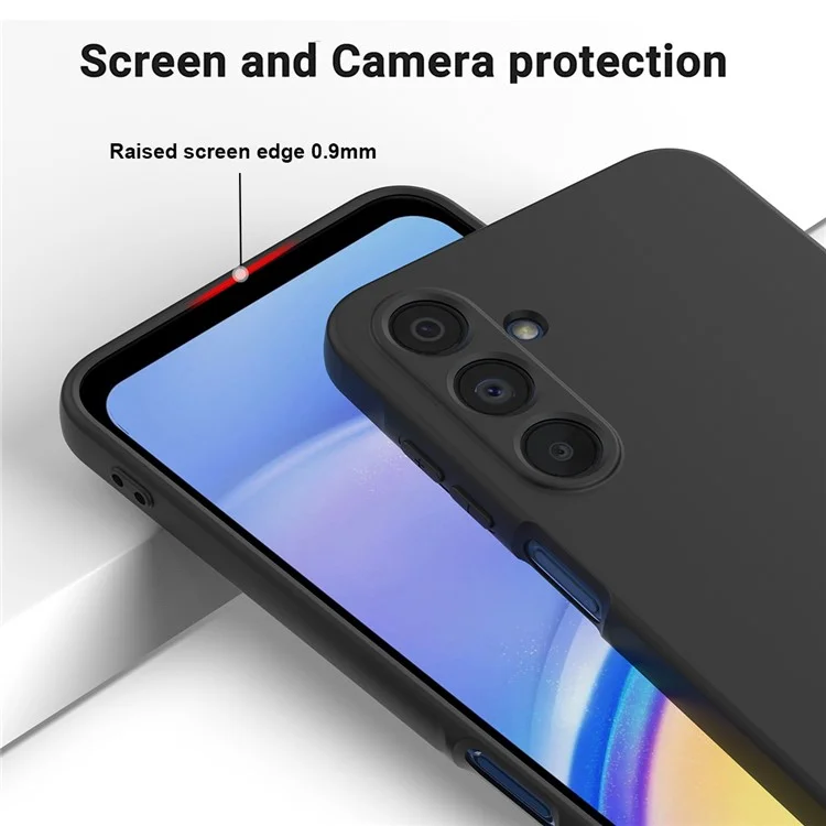 Großeinkauf für Samsung Galaxy S24 FE Hülle Flüssigsilikon Handyrückseite mit Handschlaufe - Schwarz