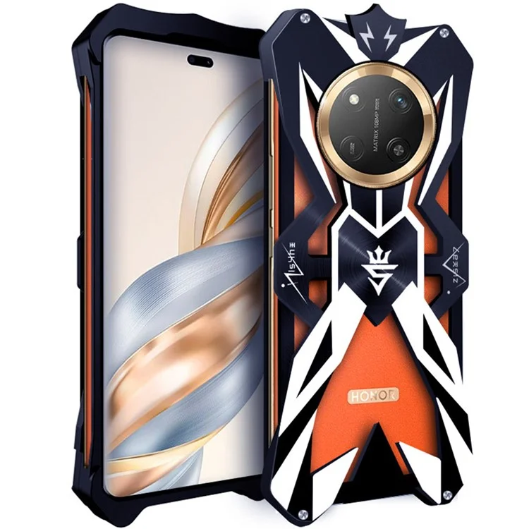 Cover posteriore per telefono Honor X60 Pro 5G antiurto in lega di alluminio