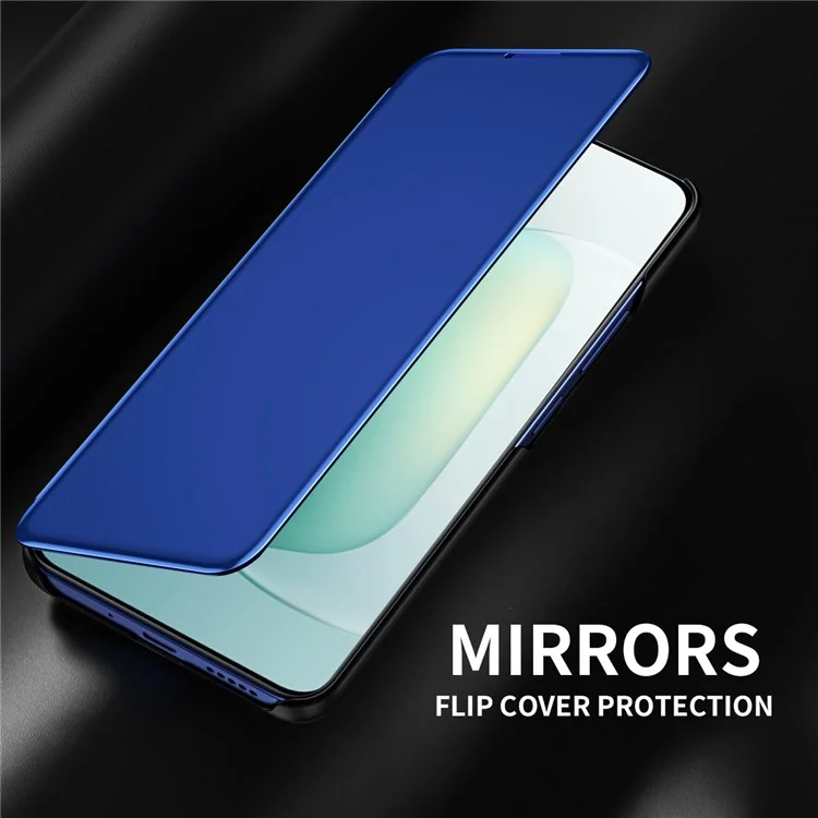 For Honor 300 Pro Case View Window Stand Leather Flip Phone Cover - Sky Blue