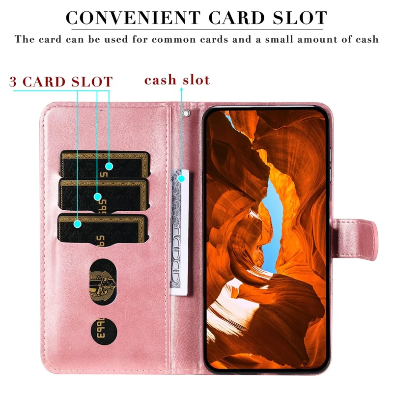For Xiaomi Poco F7 Pro 5G / Redmi K80 5G Case Zipper Wallet Calf Texture PU Leather Phone Cover - Pink