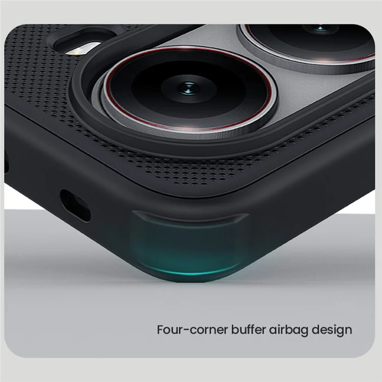 NILLKIN Escudo Mate Pro para Xiaomi Redmi Turbo 4 5G Funda Compatible con MagSafe PC + Funda de Teléfono TPU