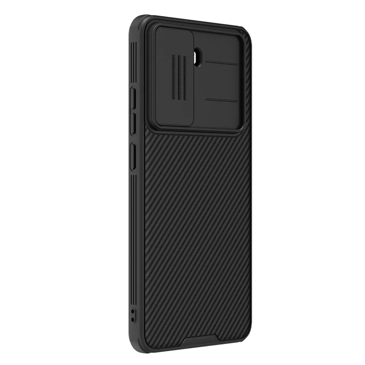 NILLKIN Camshield Pro Series for Xiaomi Redmi Turbo 4 5G Case PC + TPU Slide Camera Lid Phone Cover - Black