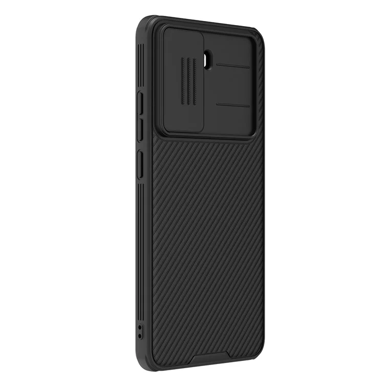 Funda NILLKIN Camshield Pro para Xiaomi Redmi Turbo 4 5G Compatible con MagSafe TPU + PC con Tapa Deslizante para Cámara
