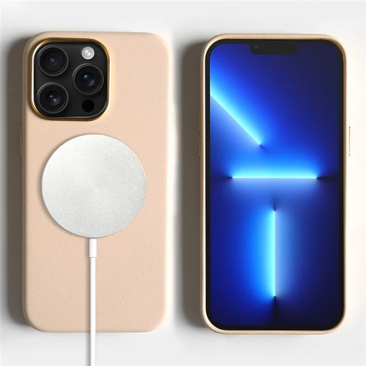 Magnetische Öko-Freundliche RPET Handyhülle für iPhone 13 Pro mit GRS-Zertifikat - Hellrosa