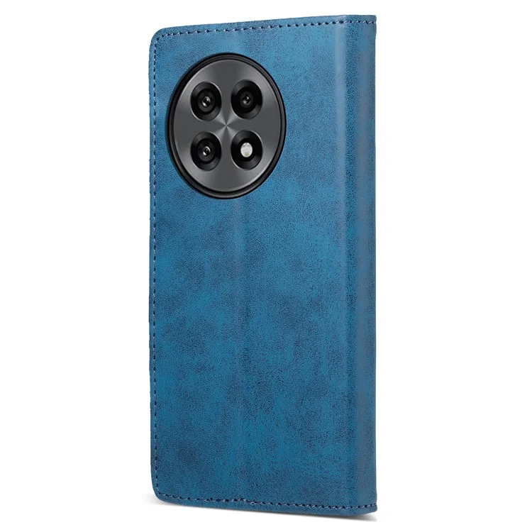 DF-05 Funda tipo cartera para OnePlus 13R 5G con bloqueo RFID de cuero PU - Azul