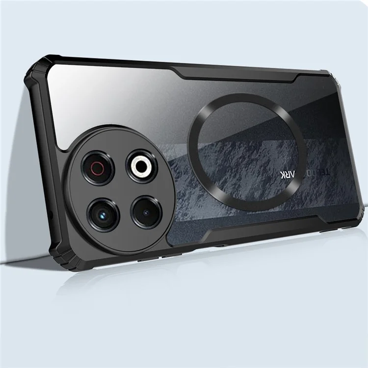 For TECNO Spark 30 Pro 4G Case Compatible with MagSafe Reinforced Corners TPU + Acrylic Phone Cover