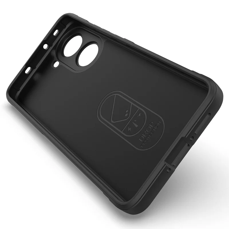 For Xiaomi Redmi Turbo 4 5G  /  Poco X7 Pro 5G Case Anti-Drop Soft TPU Rugged Phone Back Cover - White
