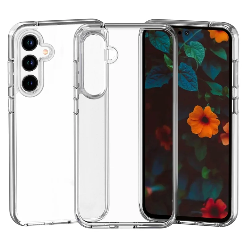 For Samsung Galaxy A37 5G / A36 5G / A56 5G Case PC + TPU Shockproof Clear Phone Cover - Transparent