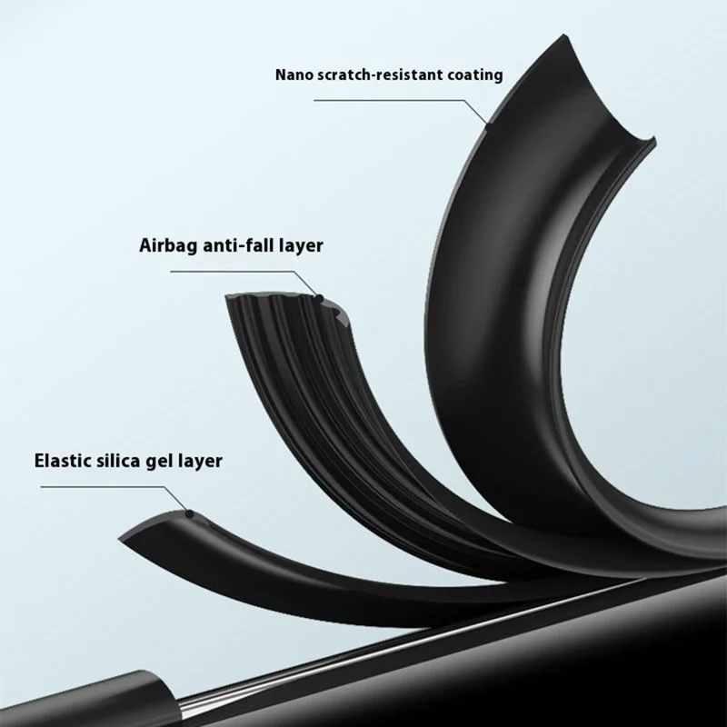 Voor Samsung Galaxy A55 5G Hoesje Anti-Val TPU + PU Leren Structuur Telefoon Beschermhoes - Zwart