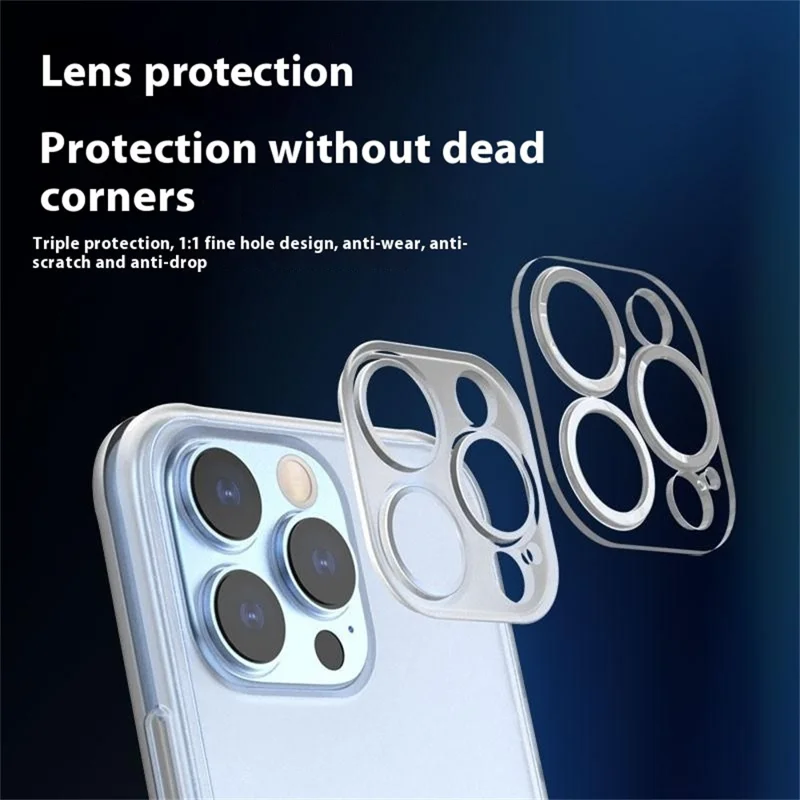 Q.COO For iPhone 16 Pro Max Case Drop Protection TPU Protective Phone Back Cover - Transparent Black