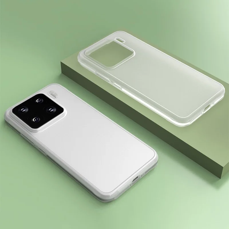 Q.COO For Xiaomi 15 Case Drop Protection TPU Protective Phone Back Cover - Transparent