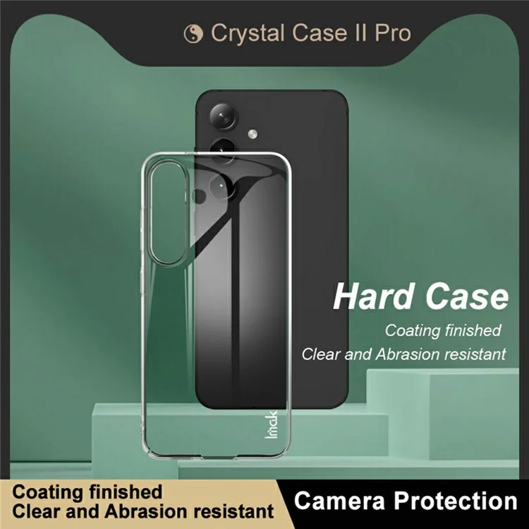 Funda Protectora Transparente IMAK Crystal Case II Pro para Samsung Galaxy S25 - Carcasa de PC