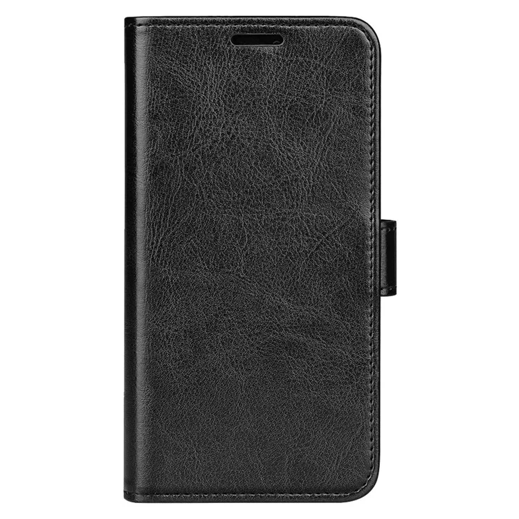 Funda tipo cartera para Xiaomi Poco X7 Pro 5G con textura de cuero de caballo loco, soporte y cubierta para teléfono - Negro