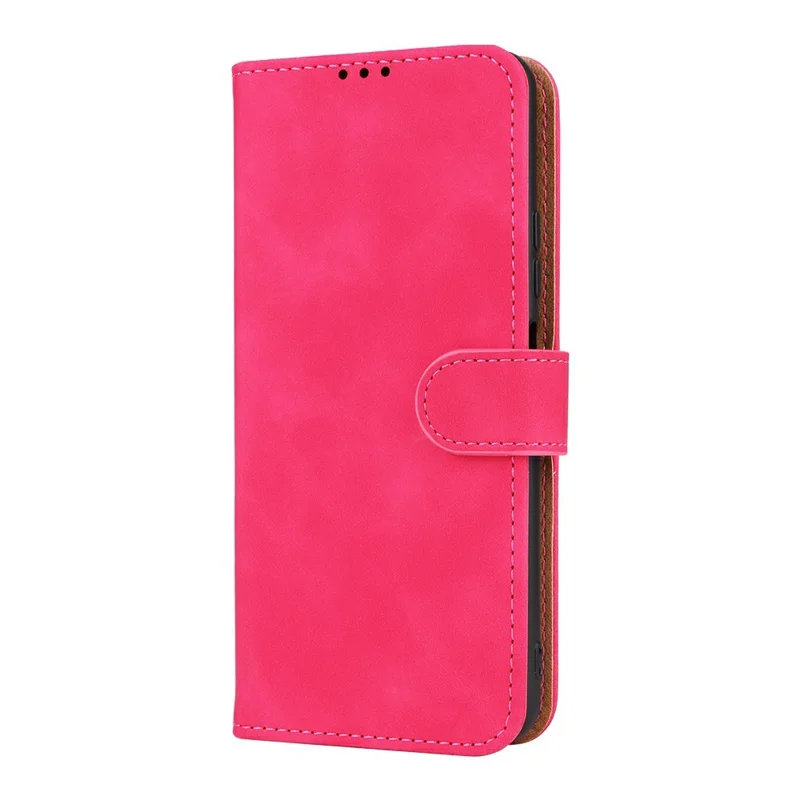 Voor Cubot A10 Leren Hoesje Met Huidgevoel Anti-val Portemonnee Flip Telefoonhoes - Roze