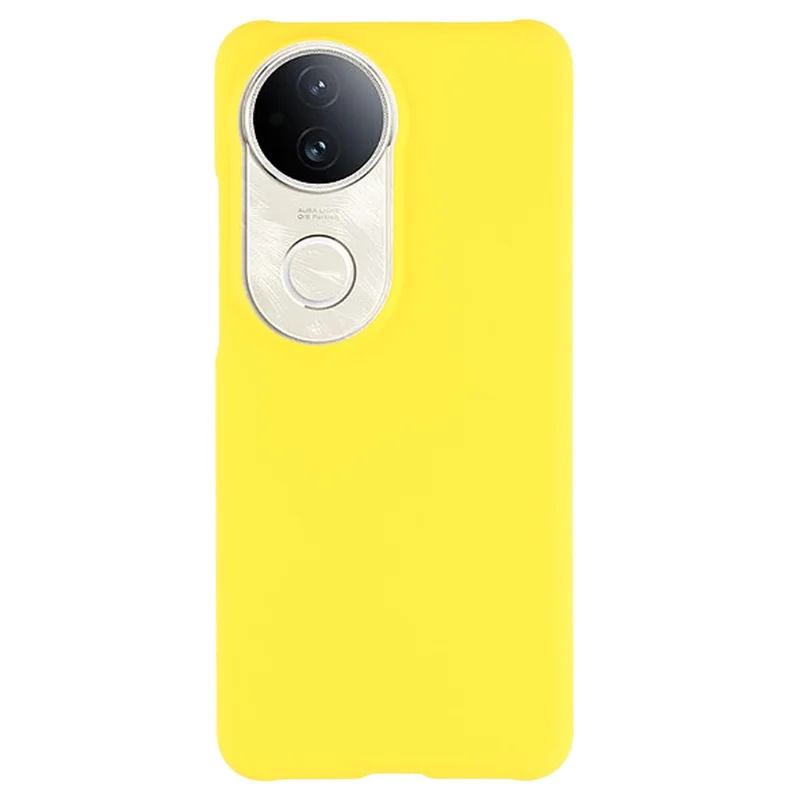 For vivo S20 5G Case Hard PC Frosted Minimalist Phone Cover - Yellow