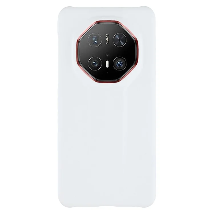 Für Huawei Mate 70 Pro Hülle Hartplastik Matt Minimalistisch Handyhülle - Weiß