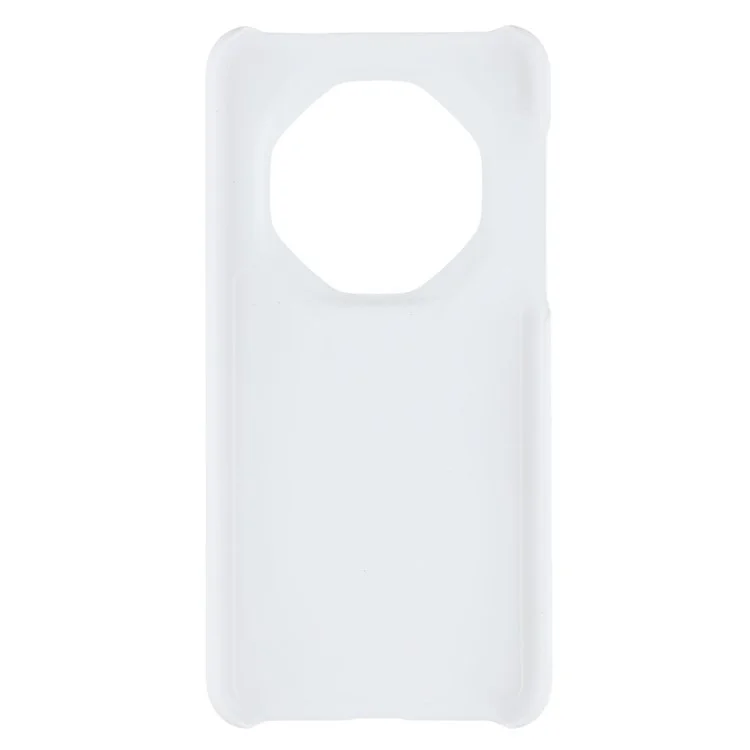 Für Huawei Mate 70 Pro Hülle Hartplastik Matt Minimalistisch Handyhülle - Weiß