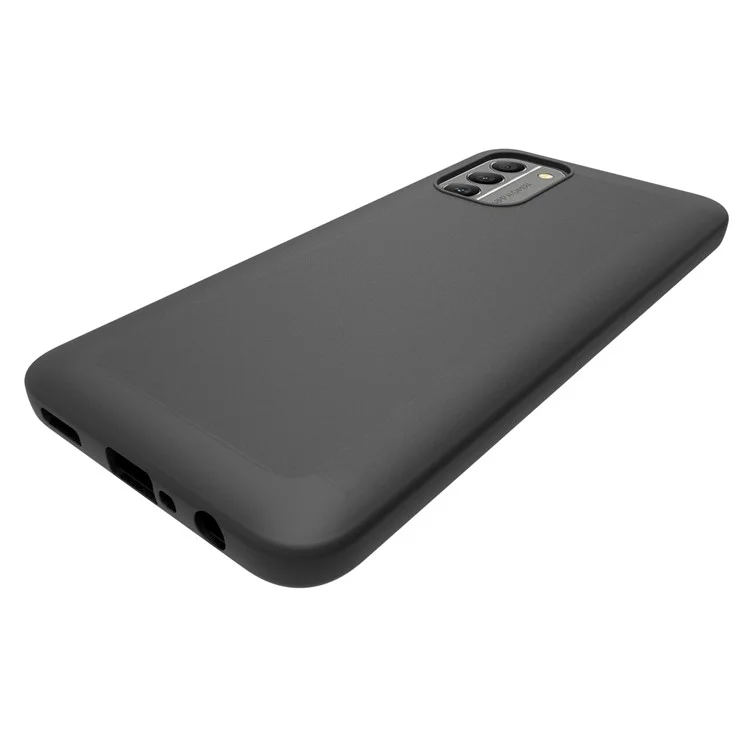 10Pcs / Pack Soft TPU Phone Case for Nokia G400 5G, Dual-sided Matte Finish Protective Cover - Black