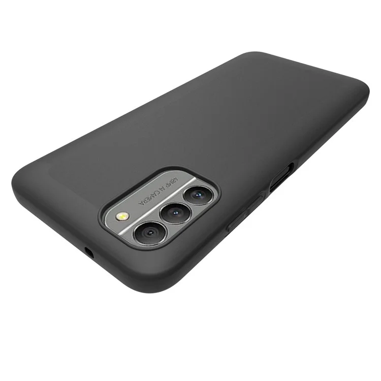 10Pcs / Pack Soft TPU Phone Case for Nokia G400 5G, Dual-sided Matte Finish Protective Cover - Black