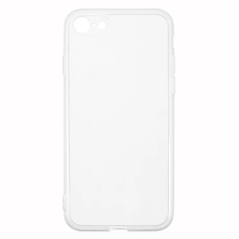 TPU Phone Case For iPhone SE (2022) / (2020) / 8 / 7 , 1.2mm Ultra Thin Crystal Clear Cover