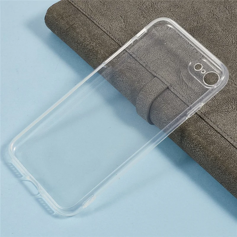 TPU Phone Case For iPhone SE (2022) / (2020) / 8 / 7 , 1.2mm Ultra Thin Crystal Clear Cover