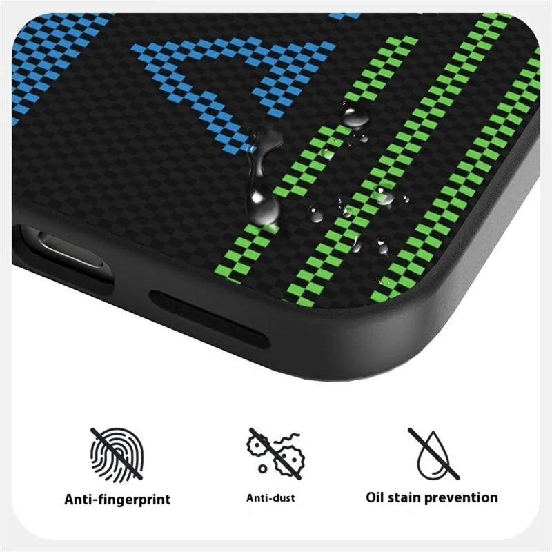 ABEEL For Google Pixel 9a Magnetic Case Micro-Embossing 6D Printed PC TPU Aluminum Alloy Leather Phone Cover - Outstanding No. 1