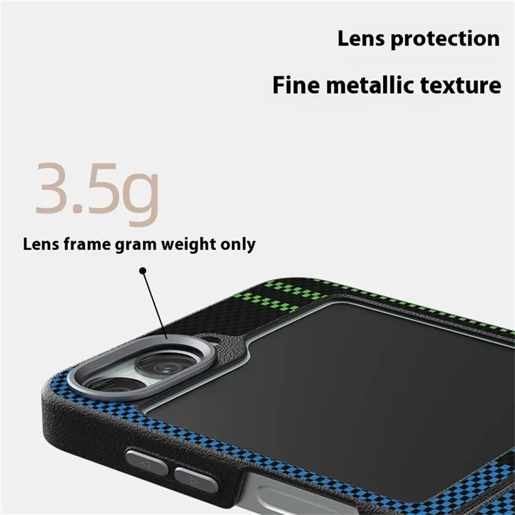 ABEEL For Samsung Galaxy Z Flip6 5G Case Compatible with MagSafe Printed PC TPU Aluminum Alloy Leather Phone Cover - Outstanding No. 4