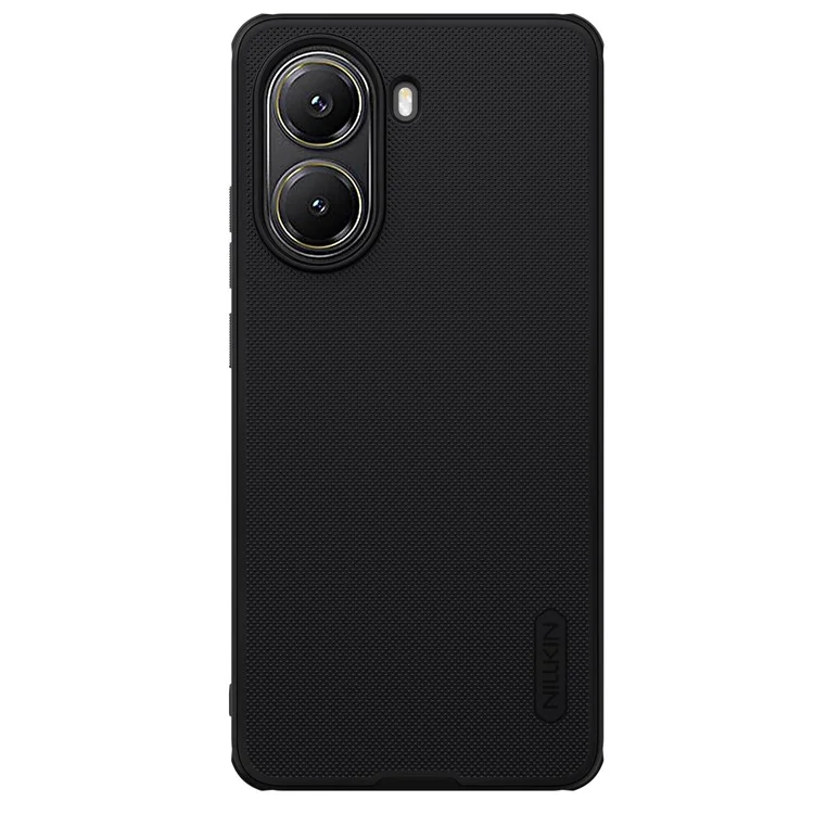 NILLKIN Frosted Shield Pro For Xiaomi Poco X7 Pro 5G Case Matte PC + TPU Phone Cover - Black
