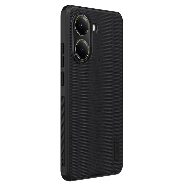 NILLKIN Frosted Shield Pro For Xiaomi Poco X7 Pro 5G Case Matte PC + TPU Phone Cover - Black