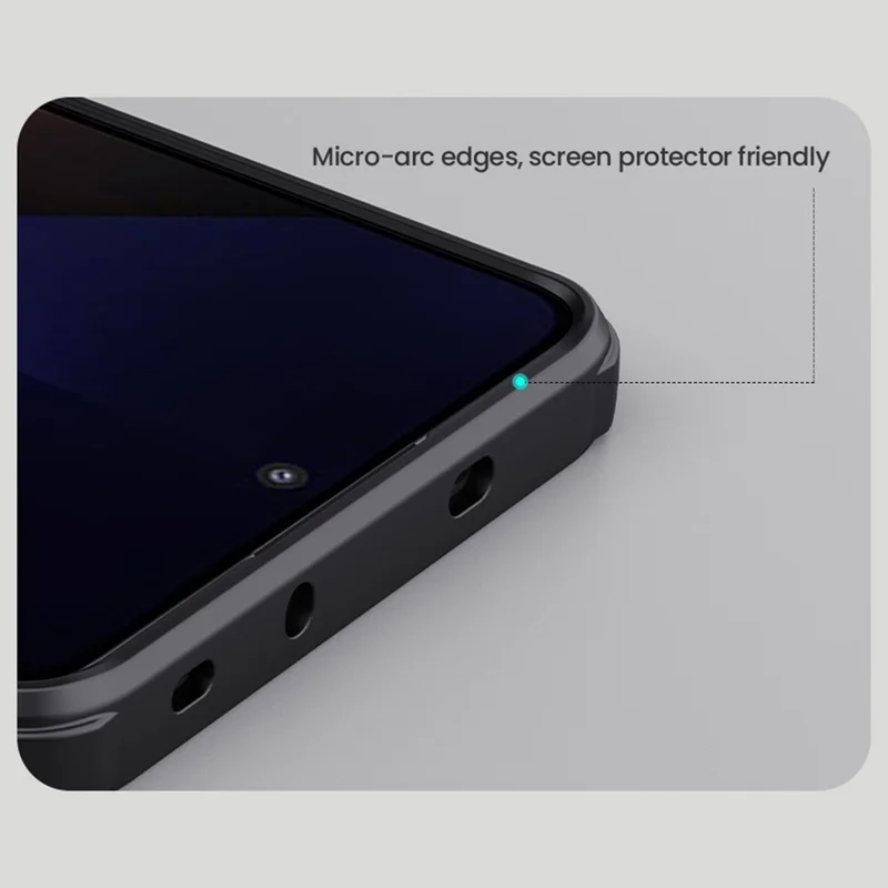 NILLKIN Frosted Shield Pro for Xiaomi Poco X7 Pro 5G Case Compatible with MagSafe PC + TPU Phone Cover