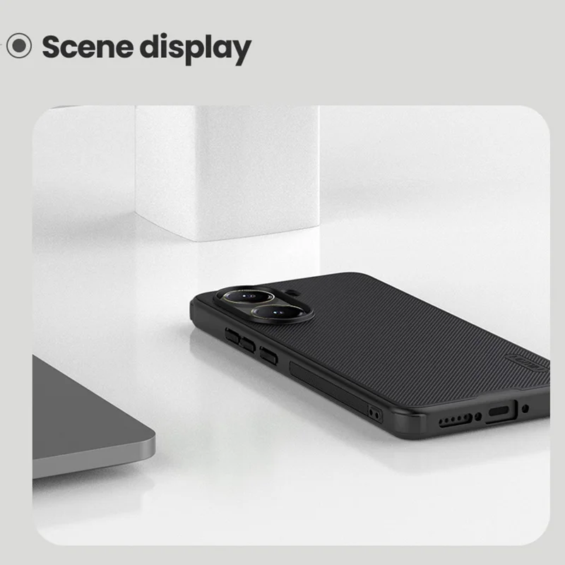 NILLKIN Frosted Shield Pro for Xiaomi Poco X7 Pro 5G Case Compatible with MagSafe PC + TPU Phone Cover