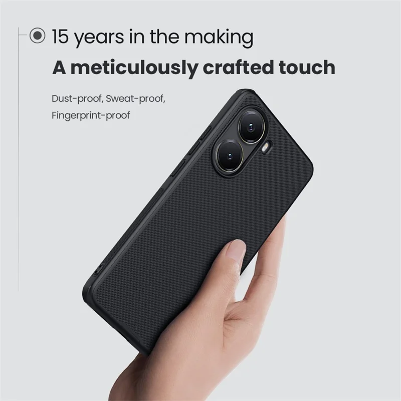 NILLKIN Frosted Shield Pro for Xiaomi Poco X7 Pro 5G Case Compatible with MagSafe PC + TPU Phone Cover