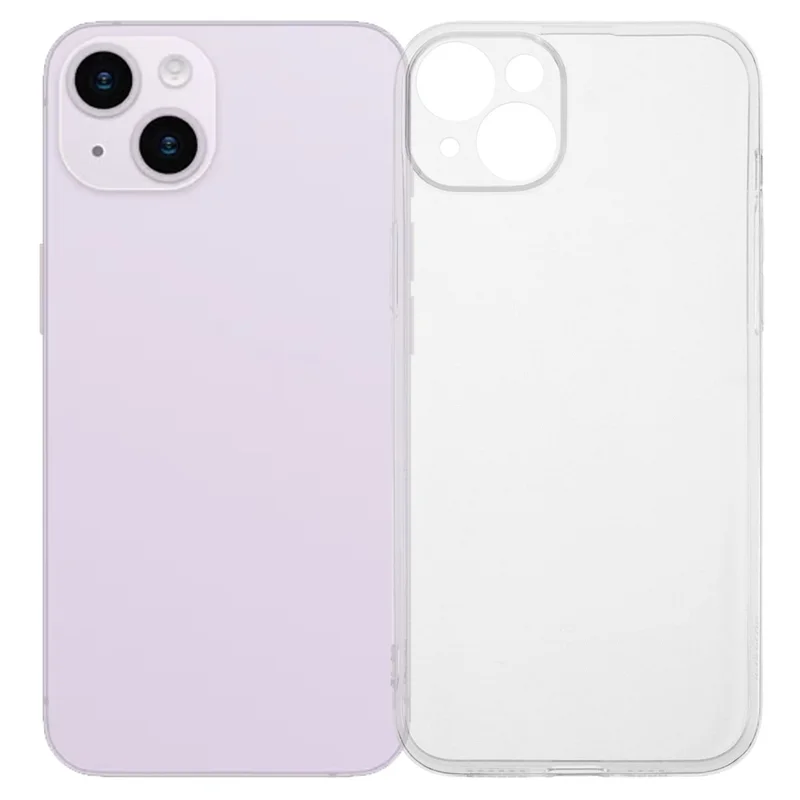 For iPhone 14 Plus Case 1.2mm Ultra Thin Crystal Clear TPU Phone Cover