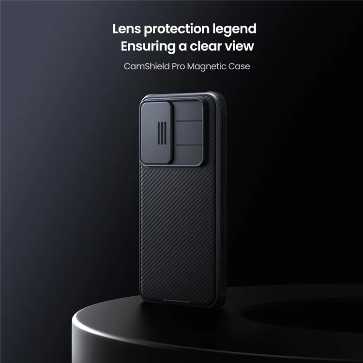 NILLKIN Camshield Pro per Samsung Galaxy A26 5G Cover Compatibile con MagSafe TPU + PC Custodia per Telefono con Coperchio Scorrevole per Fotocamera