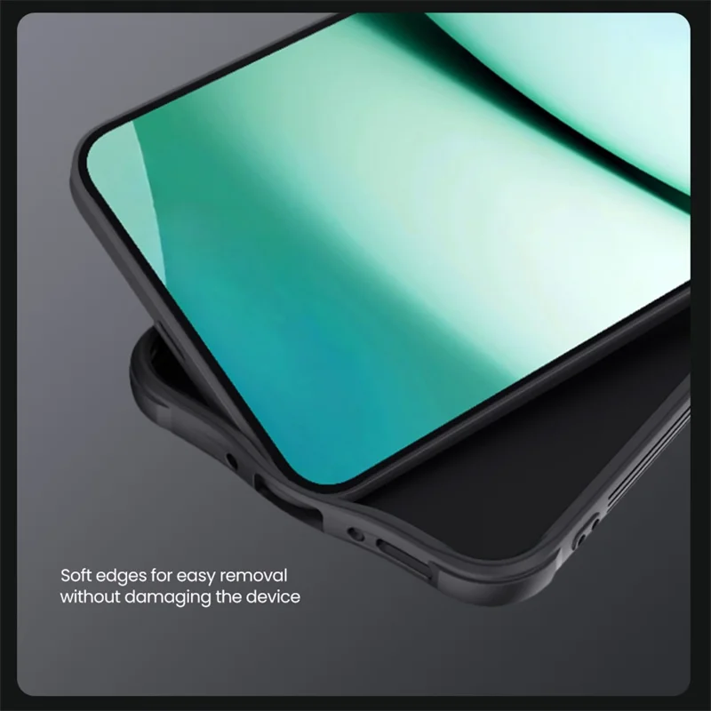NILLKIN Camshield Pro Series for Samsung Galaxy A26 5G Case PC + TPU Slide Camera Lid Phone Cover - Black