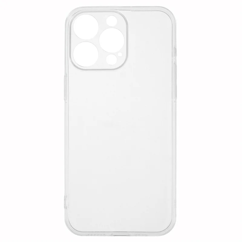 For iPhone 15 Pro Case 1.2mm Ultra Thin Crystal Clear TPU Phone Cover