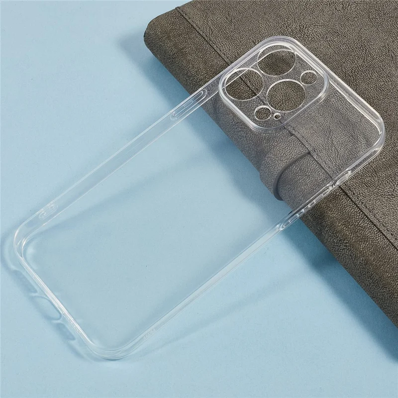 For iPhone 15 Pro Case 1.2mm Ultra Thin Crystal Clear TPU Phone Cover