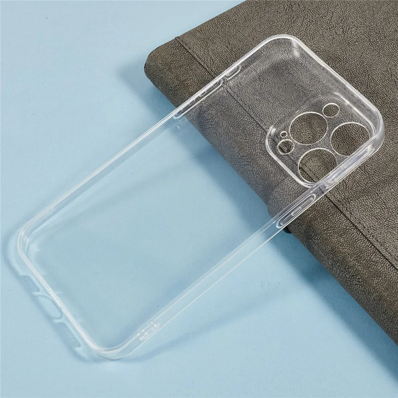 For iPhone 15 Pro Case 1.2mm Ultra Thin Crystal Clear TPU Phone Cover