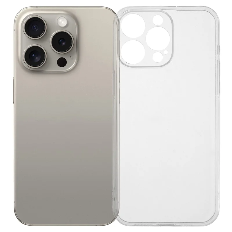 For iPhone 12 Pro Max Case 1.2mm Ultra Thin Crystal Clear TPU Phone Cover