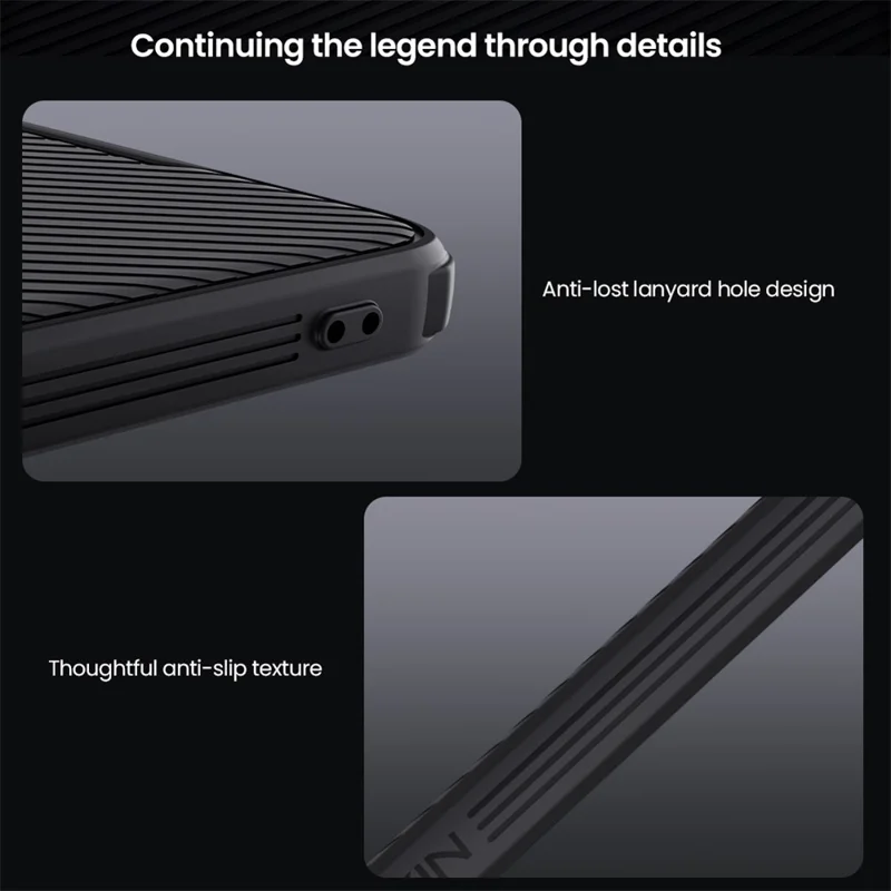 NILLKIN Camshield Pro for Xiaomi Poco X7 Pro 5G Case Compatible with MagSafe TPU + PC Phone Cover with Slider Camera Lid
