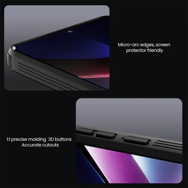 NILLKIN Camshield Pro for Xiaomi Poco X7 Pro 5G Case Compatible with MagSafe TPU + PC Phone Cover with Slider Camera Lid