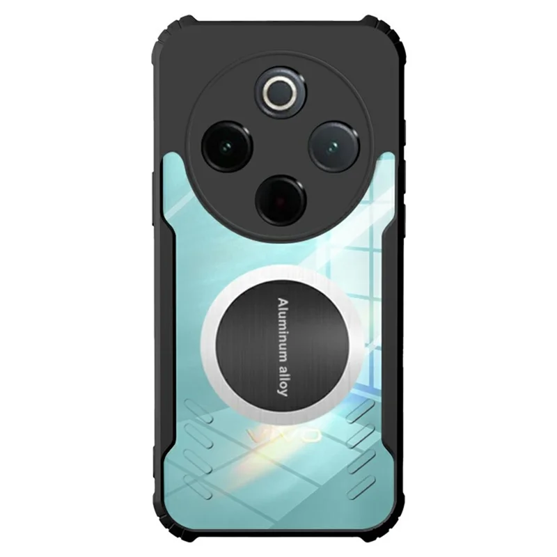 For vivo Y300 Pro 5G Case Reinforced Corners TPU + Acrylic Heat Dissipation Phone Cover