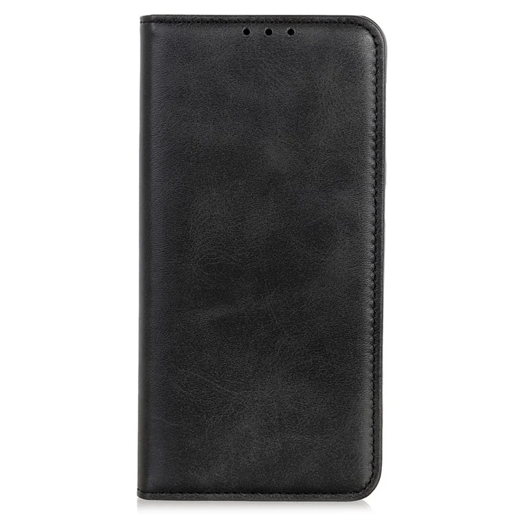 For Xiaomi Poco X7 Pro 5G  /  Redmi Turbo 4 5G Case Split Leather Flip Wallet Phone Cover - Black