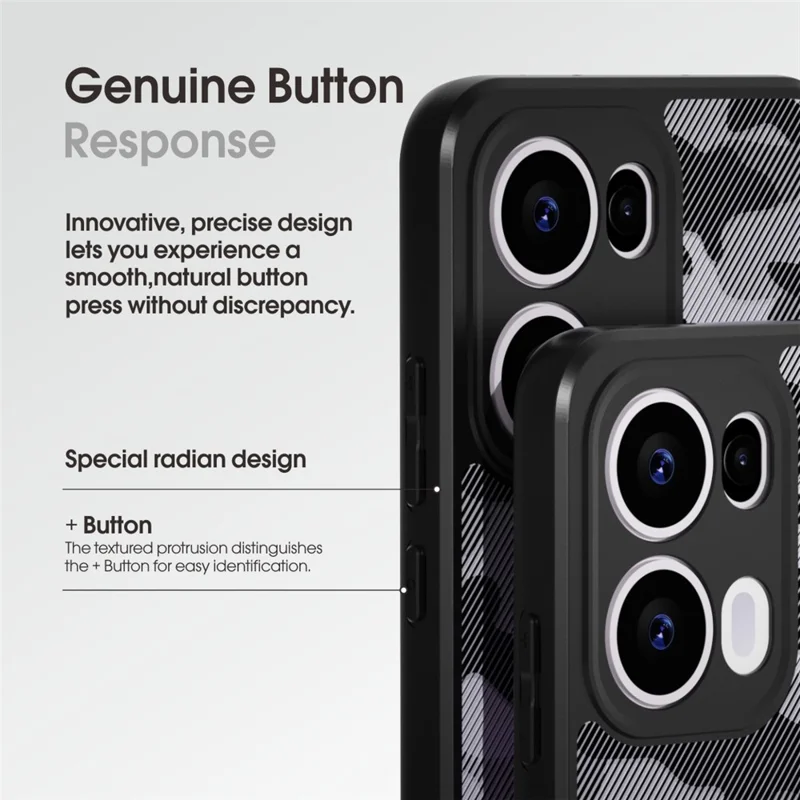 IBMRS For Oppo Reno13 Pro 5G Case TPU + PC Heavy Duty Shockproof Phone Cover - Artistic Camouflage