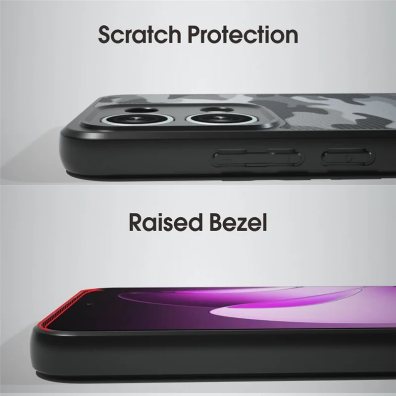 IBMRS For Oppo Reno13 Pro 5G Case TPU + PC Heavy Duty Shockproof Phone Cover - Artistic Camouflage