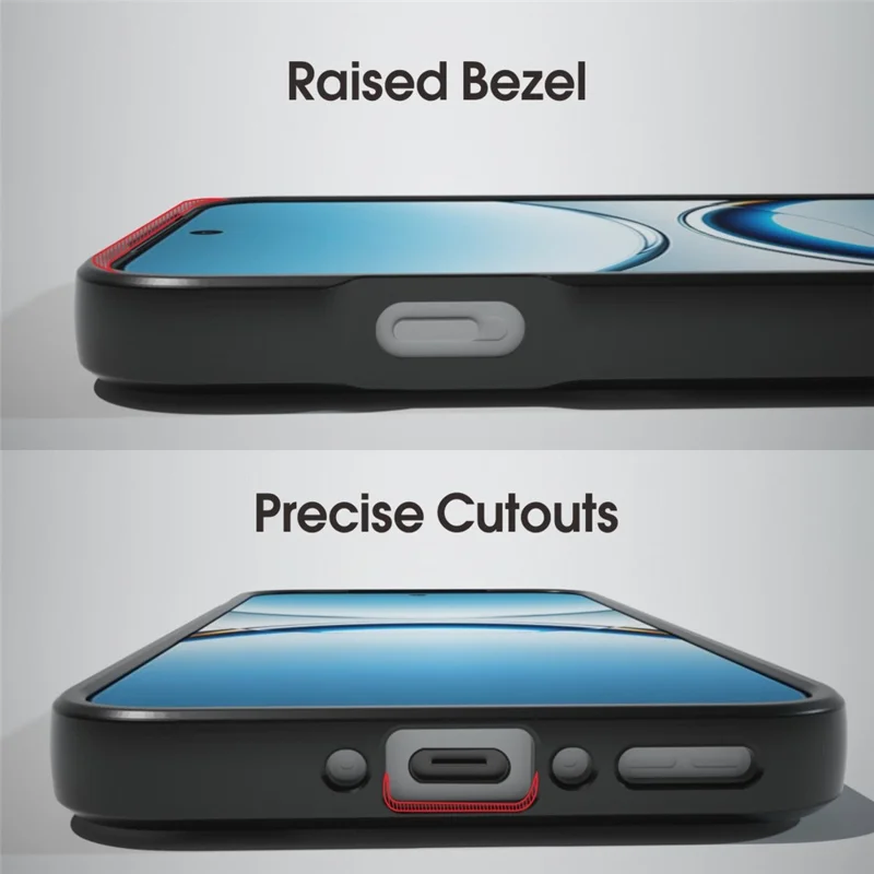 IBMRS Dla Oppo Find X8 5G Etui TPU + PC Wytrzymałe Antywstrząsowe Pokrowiec Ochrona Aparatu - Siatka Kamouflage